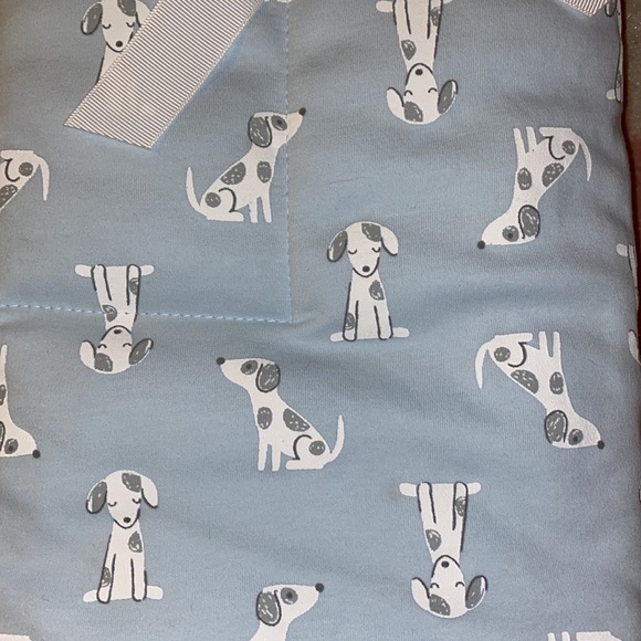 Puppy Print Baby Blanket - Picture 3 of 8